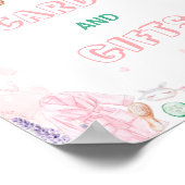 カードとギフトスパパーティー誕生日 ポスター (角)