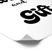 カードとギフトハロウィーン幽霊赤ちゃんシャワーゲーム ポスター (角)