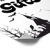 カードとギフトハロウィーン幽霊赤ちゃんシャワーゲーム ポスター (角)