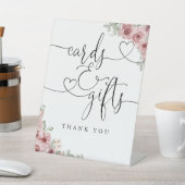 カードとギフトハートスクリプトバラフローラ 台座サイン (インサイチュ)