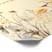 カードとギフトブライダルシャワーありがとう ポスター (角)