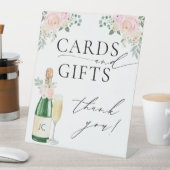 カードとギフトブライダルシャワー台座看板 台座サイン (インサイチュ)