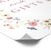 カードとギフトブライダルティーポスター ポスター (角)