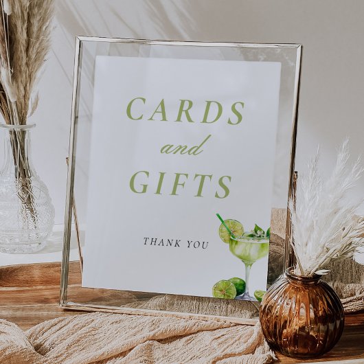 カードとギフトメキシコフェスタブライダルシャワー標識 ポスター