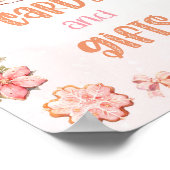 カードとギフトリトルクッキークリスマス誕生日 ポスター (角)