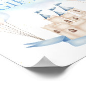 カードとギフト妖精の物語の城クラウンバルーンパーティー ポスター (角)