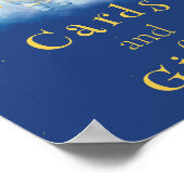 カードとギフト宇宙宇宙飛行士ボーロケットの星 ポスター (角)