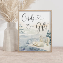 カードとギフト極熊 ポスター