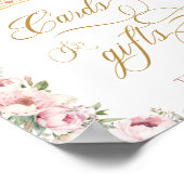 カードとギフト王室のプリンセス誕生日パーティー ポスター (角)