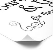 カードとギフト結婚のサイン写真プリント フォトプリント            (角)