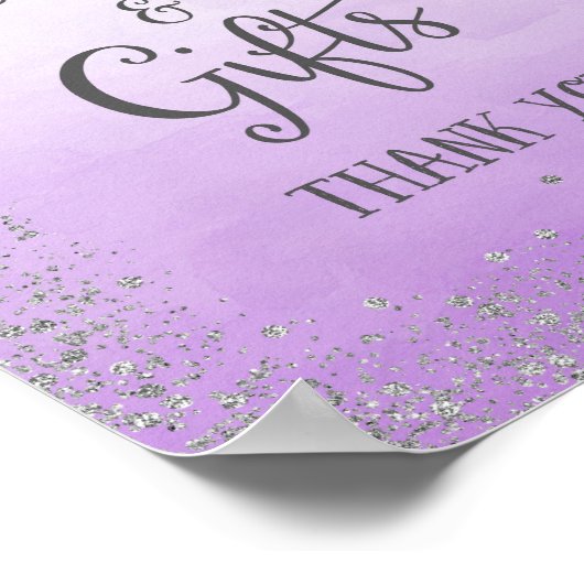 カードとギフト結婚のポスタープリント ポスター (角)