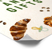 カードとギフト赤ちゃんシャワーポスター ポスター (角)