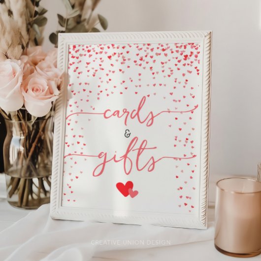 カードとギフト赤ちゃんシャワー署名デジタルまたはプリント ポスター