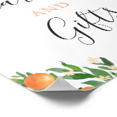 カードとギフト かわいいベビーシャワー サイン (角)