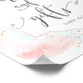 「カードとギフト」サイン、ピンク・ブルー・ジェンダーが登場 ポスター (角)