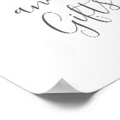 カードとギフト ビーチ ウェディング サイン ゴールド パーム (角)