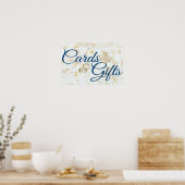 「カードとギフト」プリンス王室のイベント看板 ポスター (キッチン)