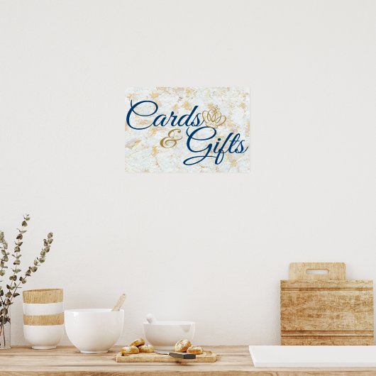 「カードとギフト」プリンス王室のイベント看板 ポスター (キッチン)