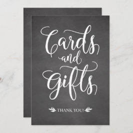 カードとギフト ラスティック ウェディング サイン 招待状