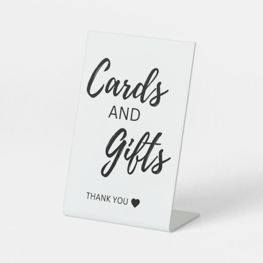 カードとギフト 台座サイン (正面)