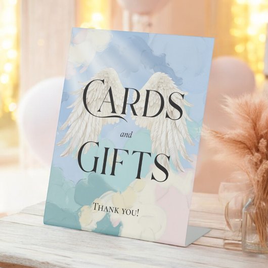 「カードとギフト」天国送信 台座サイン