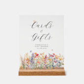 カードとギフト!山花 アクリルサイン (正面)