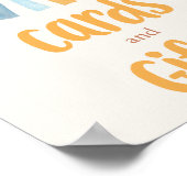 カードとギフトbohoサンシャインミュートされたトーン ポスター (角)