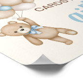 カードとギフトTeddy Bear Boyサイン ポスター (角)