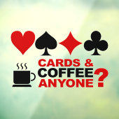 カードとコーヒー ウィンドウサイン (シート3)