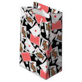 カードとサイコロ スモールペーパーバッグ (裏面アングル)