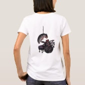 カードとホエー Tシャツ (裏面)