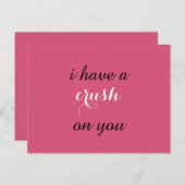 カードに押し付ける ポストカード (正面/裏面)