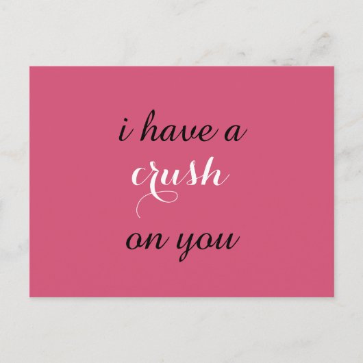 カードに押し付ける ポストカード (正面)