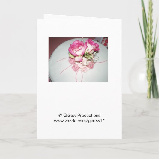 カードのご利結婚用おめでとう カード (裏面)