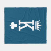 カードのキング フリースブランケット (正面(横))