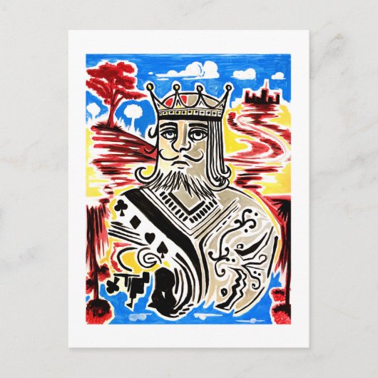 カードのキング ポストカード (正面)