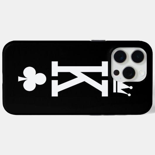 カードのキング Case-Mate iPhoneケース (裏面 (横))