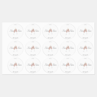 カードのギフト結婚式用シールサンキューカード ラベル