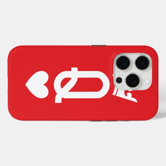 カードのクイーン Case-Mate iPhoneケース (裏面 (横))