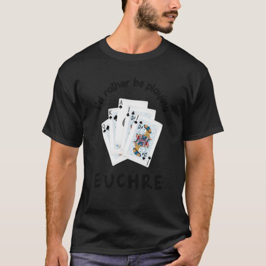 カードのゲーム私は遊のユークル Tシャツ (正面)