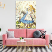 カードのシャワー キャンバスプリント (インサイチュ (リビング))