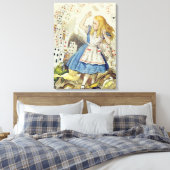 カードのシャワー キャンバスプリント (インサイチュ (寝室))