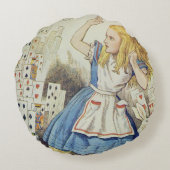 カードのシャワー ラウンドクッション (裏面)