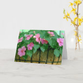 カードのバスケットを取る カード (黄色い花)