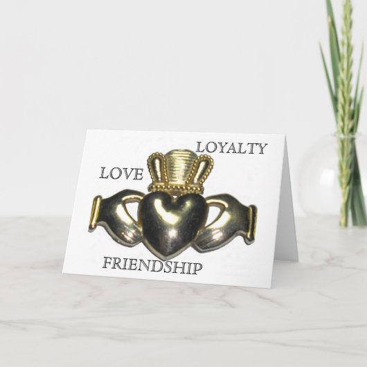 カードの中または言うCladdagh version2 シーズンカード (正面)