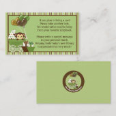 カードの代わりにモンキーキャリッジv1ブックリクエスト エンクロージャーカード (正面/裏面)