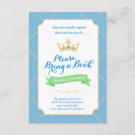 カードの代わりに予約する | Little Prince Baby Shower 招待状