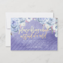 カードの代わりに本を持って来て下さい 招待状