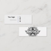 カードの作成 スキニー名刺 (正面/裏面)