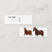 カードの作成 スキニー名刺 (正面/裏面)